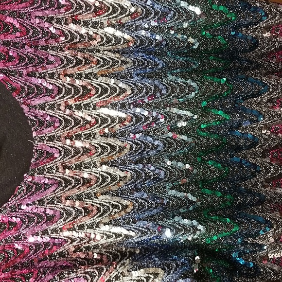 Copy cats sequence blouse size Large - Picture 4 of 5